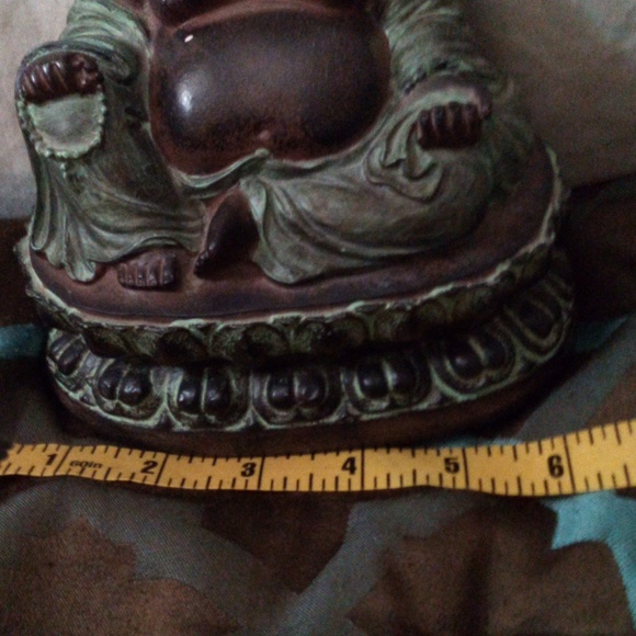 Resin Good Luck Buddha statue - Picture 2 of 5